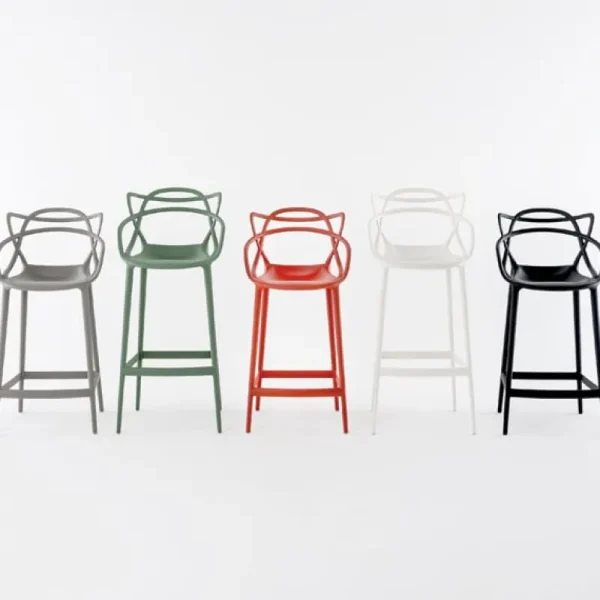 Kartell Sitzgelegenheiten-Masters Hocker, schwarz