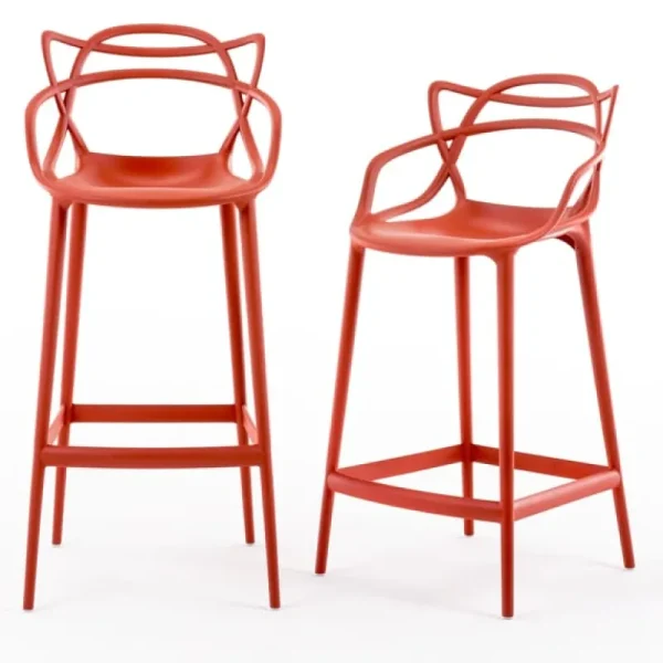 Kartell Sitzgelegenheiten-Masters Hocker, schwarz