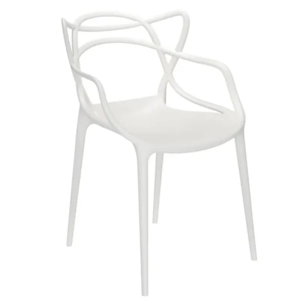Vitra Sitzgelegenheiten-Kartell Masters Stuhl, weiß