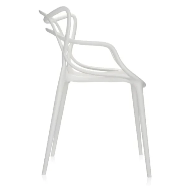 Vitra Sitzgelegenheiten-Kartell Masters Stuhl, weiß