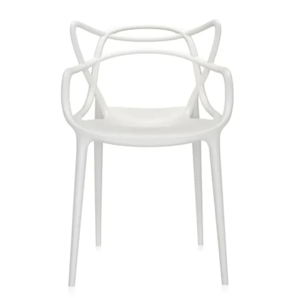 Vitra Sitzgelegenheiten-Kartell Masters Stuhl, weiß