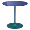 HAY Tische-Kartell Thierry Beistelltisch, 45 x 45 cm, Blau