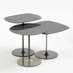 Northern Tische-Kartell Thierry Beistelltisch, 33 x 50 cm, Grau