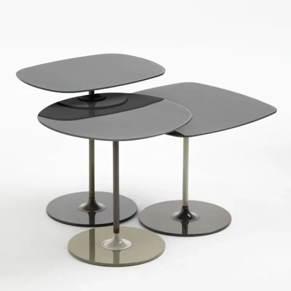 Northern Tische-Kartell Thierry Beistelltisch, 33 x 50 cm, Grau