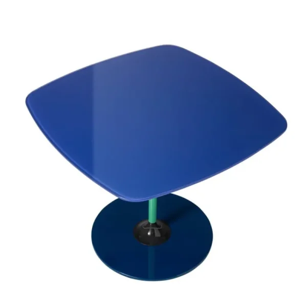 Kartell Tische-Thierry Beistelltisch, 50 x 50 cm, Blau
