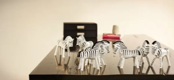 Kinder Kay Bojesen Denmark Kinderzimmereinrichtung | Dekorationsgegenstände^Zebra