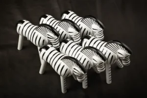 Kinder Kay Bojesen Denmark Kinderzimmereinrichtung | Dekorationsgegenstände^Zebra