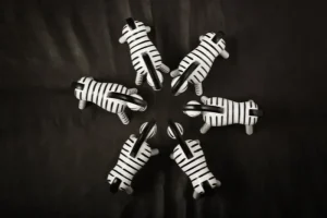 Kinder Kay Bojesen Denmark Kinderzimmereinrichtung | Dekorationsgegenstände^Zebra
