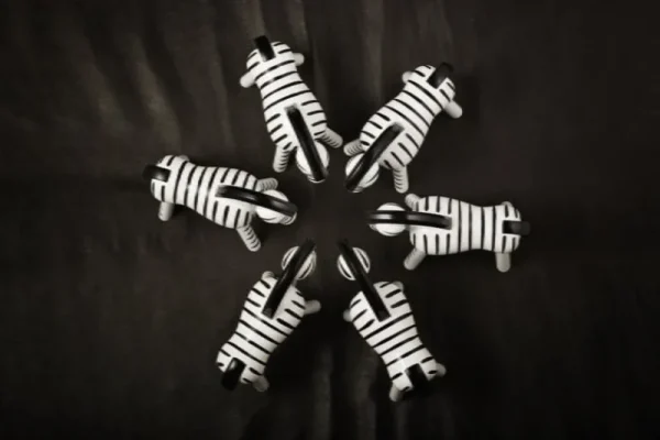 Kinder Kay Bojesen Denmark Kinderzimmereinrichtung | Dekorationsgegenstände^Zebra