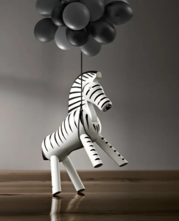 Kinder Kay Bojesen Denmark Kinderzimmereinrichtung | Dekorationsgegenstände^Zebra