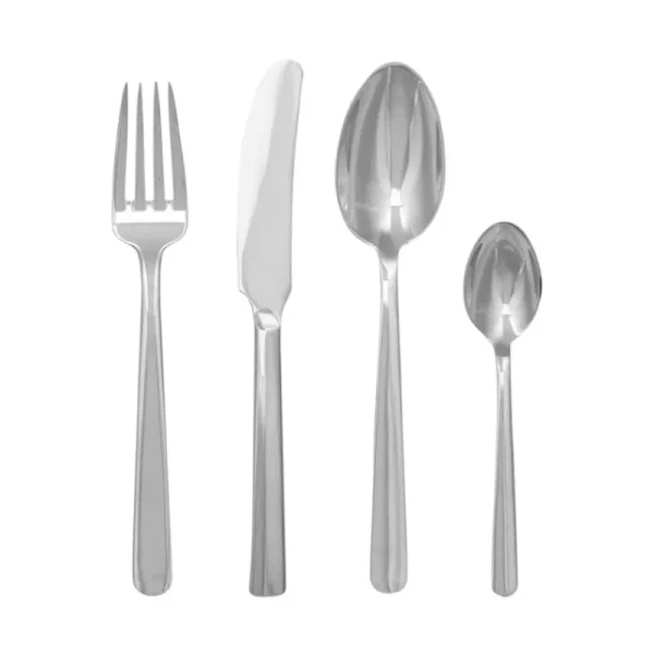 Kay Bojesen Besteck^Grand Prix Besteck-Set, 4-teilig, polierter Edelstahl