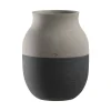 HAY Vasen-Kähler Omaggio Circulare Vase, 20 cm, Anthrazitgrau