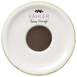 Iittala Kerzen Und Kerzenhalter-Kähler Omaggio Nuovo Kerzenhalter, 16 cm, Ockergelb