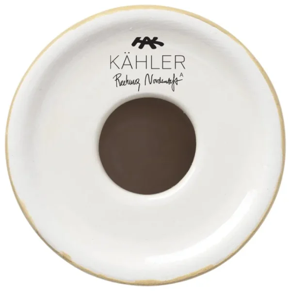 Iittala Kerzen Und Kerzenhalter-Kähler Omaggio Nuovo Kerzenhalter, 16 cm, Ockergelb