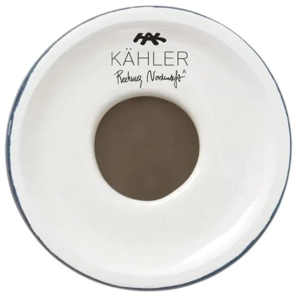 GUBI Kerzen Und Kerzenhalter-Kähler Omaggio Nuovo Kerzenhalter, 12 cm, Dunkelblau