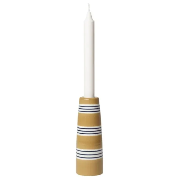 Iittala Kerzen Und Kerzenhalter-Kähler Omaggio Nuovo Kerzenhalter, 16 cm, Ockergelb