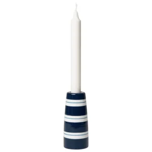 GUBI Kerzen Und Kerzenhalter-Kähler Omaggio Nuovo Kerzenhalter, 12 cm, Dunkelblau