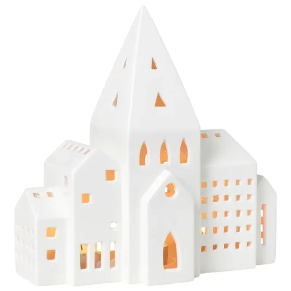 Ku00e4hler Weihnachtsdekoration | Kerzen Und Kerzenhalter^Kähler Urbania Lighthouse Laterne, City
