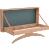 Klassik Studio Garderoben Und Kleiderbügel^Garderobenständer The Hanger, Eiche geseift – graublau