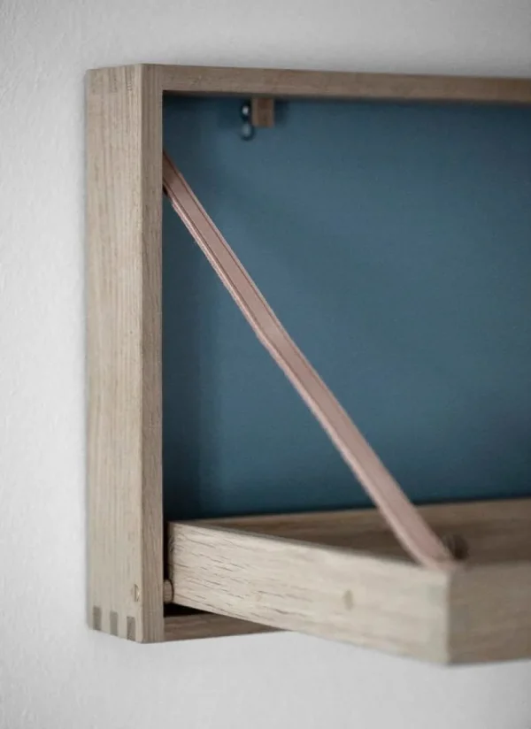 Klassik Studio Garderoben Und Kleiderbügel^Garderobenständer The Hanger, Eiche geseift – graublau