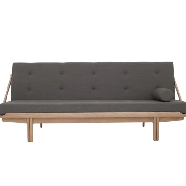 &Tradition Sofas Und Liegen-Klassik Studio PV Daybed, Eiche – grau