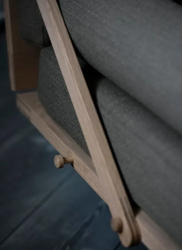 &Tradition Sofas Und Liegen-Klassik Studio PV Daybed, Eiche – grau