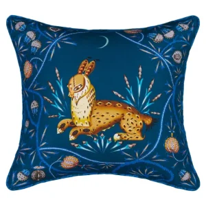 Klaus Haapaniemi & Co. Kissen^Klaus Haapaniemi & Co. Kissenbezug Lynx Moonlight, 50 x 50 cm