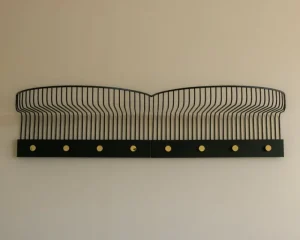 Klong Garderoben Und Kleiderbügel^Lunett Hutablage, schwarz