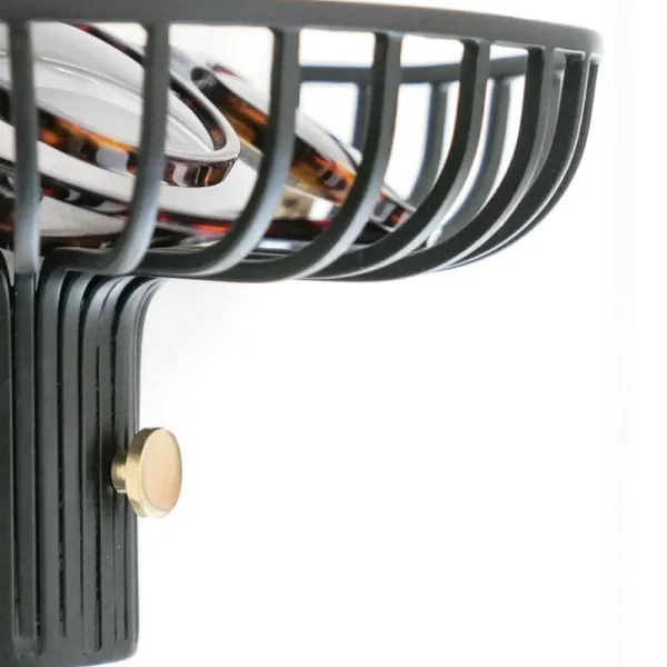 Klong Garderoben Und Kleiderbügel^Lunett Objects Regal, schwarz