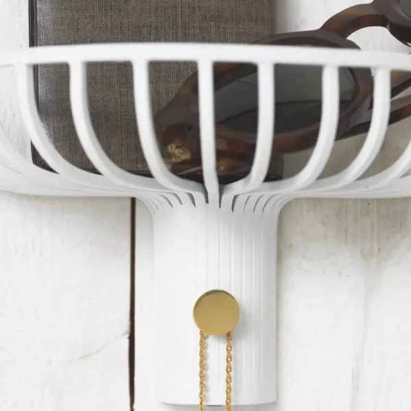 Klong Garderoben Und Kleiderbügel^Lunett Objects Regal, weiß