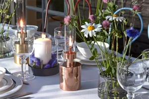 AYTM Vasen-Klong Äng Vase, klein, schwarz