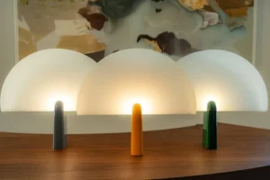 Frandsen Tischlampen-Klong Pavo Tischleuchte, gelb
