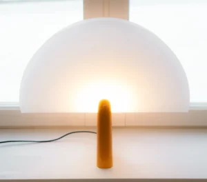 Frandsen Tischlampen-Klong Pavo Tischleuchte, gelb
