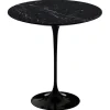 Audo Copenhagen Tische-Knoll Tulip Beistelltisch, 51 cm, schwarzer Marmor