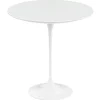 &Tradition Tische-Knoll Tulip Beistelltisch, 51 cm, weißes Laminat