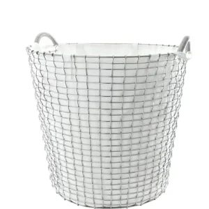 Korbo Wäschekörbe^Wäschesack für Classic 65 Drahtkorb, cremefarben