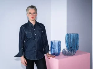 Kosta Boda Glaskunst | Dekorationsgegenstände^Crackle Schale, 105 mm, kreisrund
