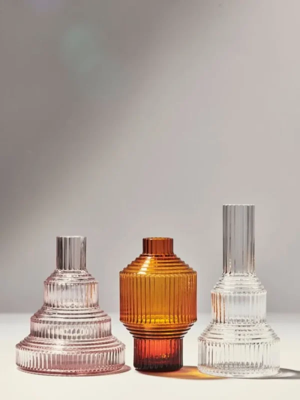 Kosta Boda Glaskunst | Dekorationsgegenstände^Pavilion Vase, 134 mm, dunkles Bernsteingelb