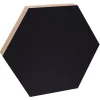 Kinder Kotonadesign Kinderzimmereinrichtung | Poster Und Pinnwände^Magnettafel, sechseckig, 52,5 cm, Schwarz