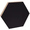 Kinder Kotonadesign Kinderzimmereinrichtung | Poster Und Pinnwände^Magnettafel, sechseckig, 41,5 cm, Schwarz