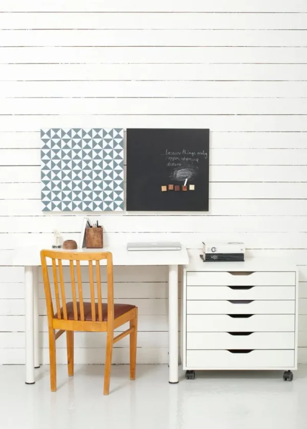 Kotonadesign Poster Und Pinnwände^Noteboard, quadratisch, 50 cm, schwarz