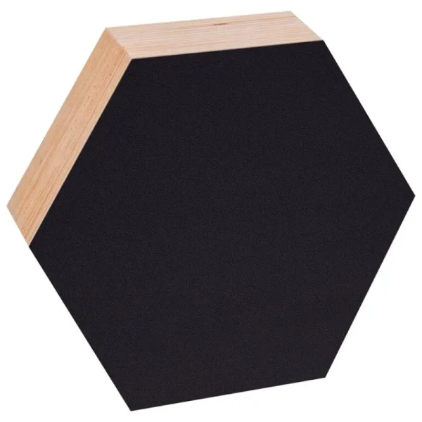 Kinder Kotonadesign Kinderzimmereinrichtung | Poster Und Pinnwände^Noteboard, sechseckig, 26 cm, Schwarz