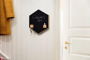 Kinder Kotonadesign Kinderzimmereinrichtung | Poster Und Pinnwände^Noteboard, sechseckig, 26 cm, Schwarz