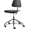 Labofa Bürostühle | Sitzgelegenheiten^Heritage 12.1 Arbeitsstuhl, Eiche schwarz - Schwarz