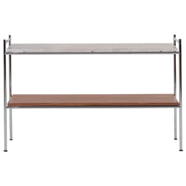 String Furniture Regale | Tische-Labofa Heritage 97.2 Konsole, Chrom - Walnuss - Thala