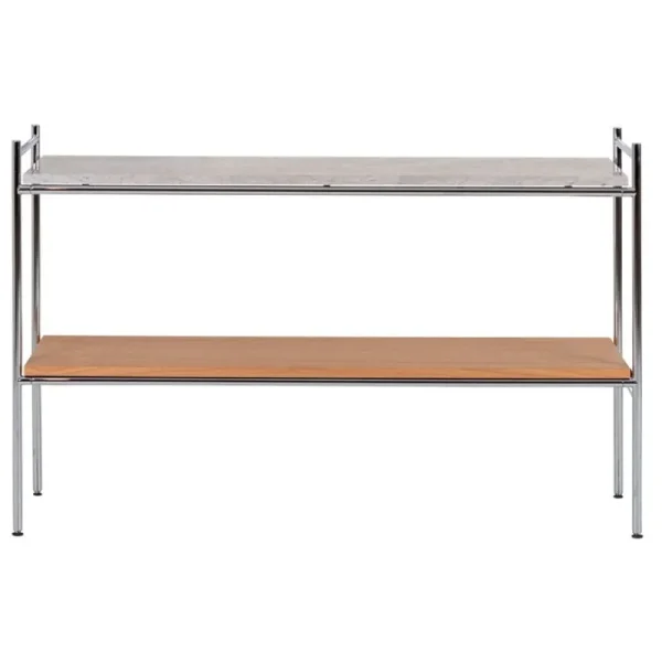 String Furniture Regale | Tische-Labofa Heritage 97.2 Konsole, Chrom - Eiche - Thala