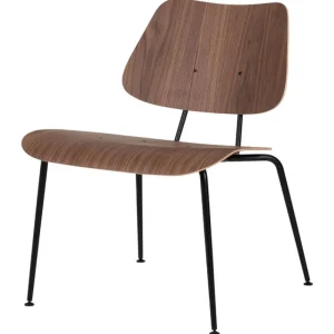 Hem Sitzgelegenheiten-Labofa Heritage 15.1 Loungesessel, Walnuss - Schwarz