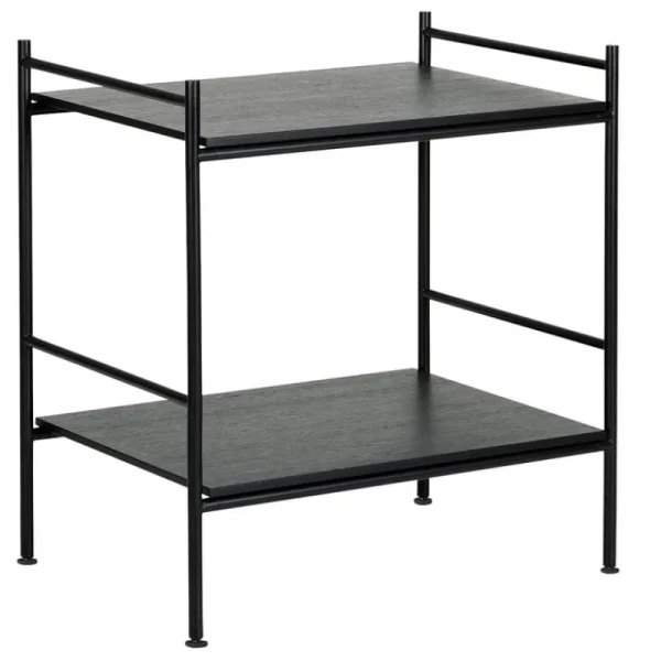 &Tradition Tische-Labofa Heritage Beistelltisch 95.2, schwarz - schwarz Eiche
