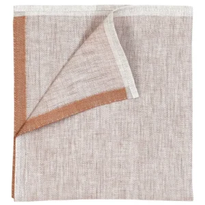 Lapuan Kankurit Tischwäsche | Tischwäsche^Aamu Serviette, 48 x 48 cm, Zimtbraun