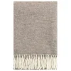 Lapuan Kankurit Decken Und Überwürfe^Arvo Decke, 130 x 180 cm, weiß - naturbeige
